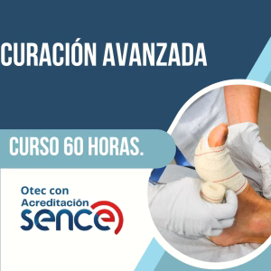 Curación avanzada de heridas 60 hrs